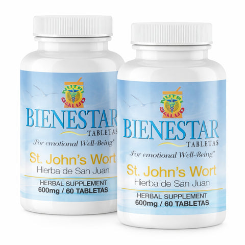 BIENESTAR Suplemento Natural Para La Depresion, Desanimo, Tristeza