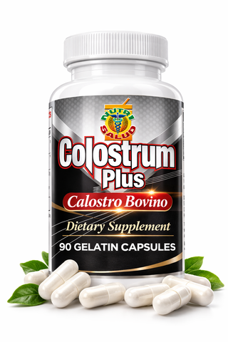 Colostrum. Capsulas de Calostro Bovino