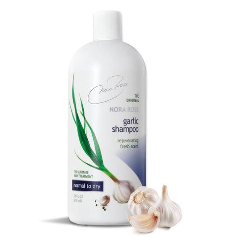 Shampoo de Ajo Nora Ross - Remedio para la caida de cabello